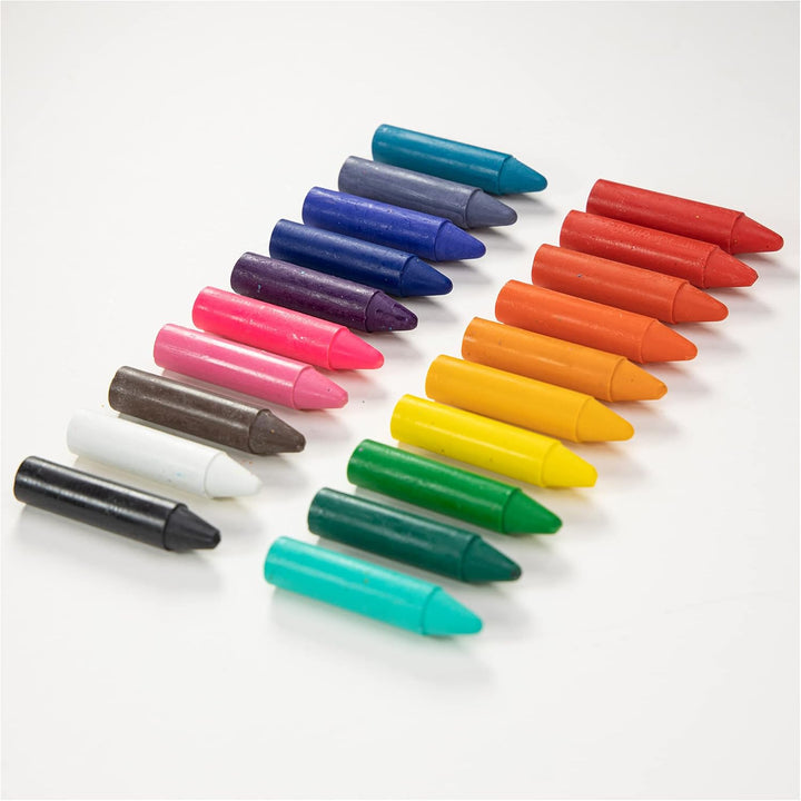 Galt Toys Chunky Crayons - 20 Piece Set, Easy to Hold Crayons for Kids Ages 3+