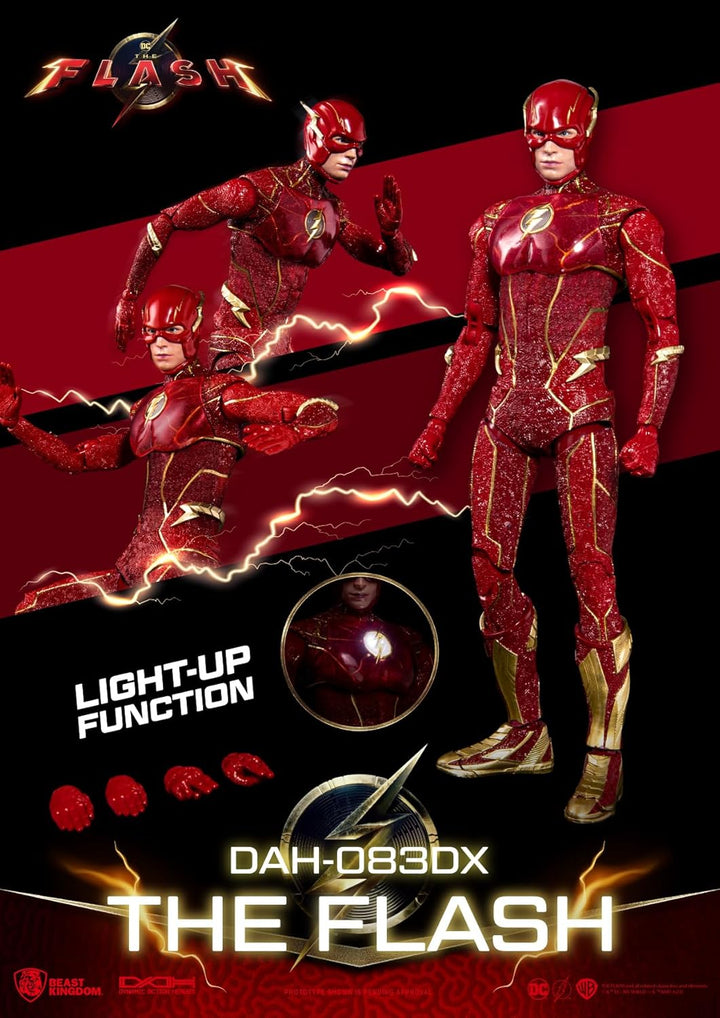 Beast Kingdom The Flash Dynamic Action Heroes Deluxe Version 1/9 Scale Action Figure (BKDDAH-083DX)