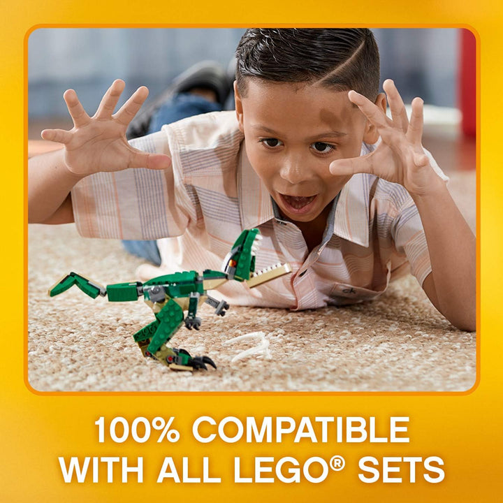 LEGO Creator Mighty Dinosaurs 3-in-1 Building Set - T-Rex, Triceratops & Pterodactyl