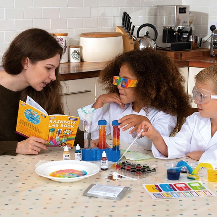 Galt Toys Rainbow Lab Science Kit - STEM Experiments for Kids Ages 5-10