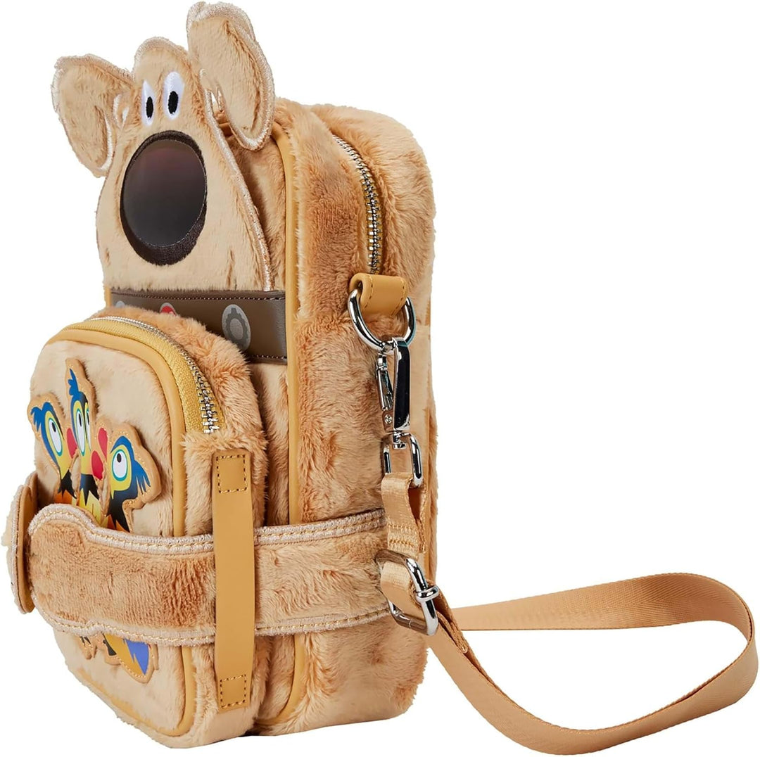 Loungefly Disney Up 15th Anniversary Dug Crossbuddies Crossbody Bag (LOUWDTB3001)