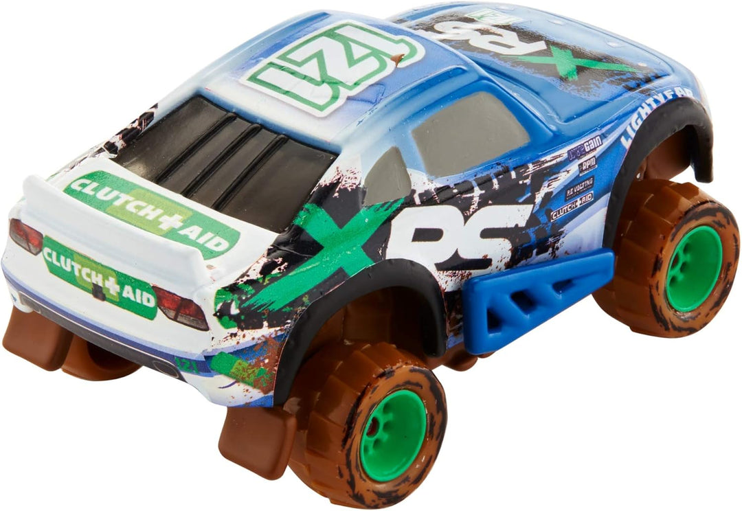 Disney Pixar Cars GFP47 XRS Mud Racing Die-Cast Vehicles, 1:55 Scale, Multicolour