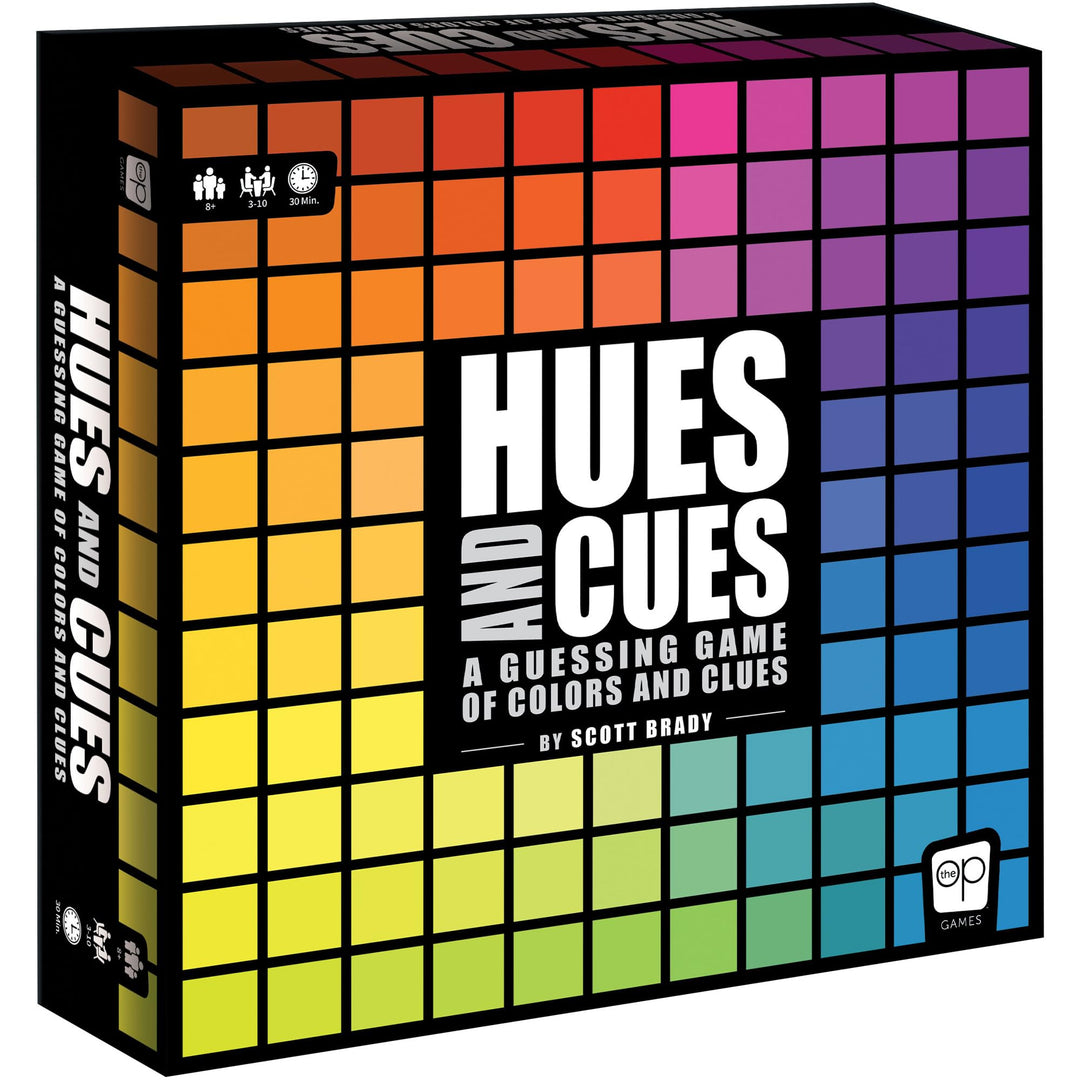 USAopoly Hues and Cues Guessing Board Game