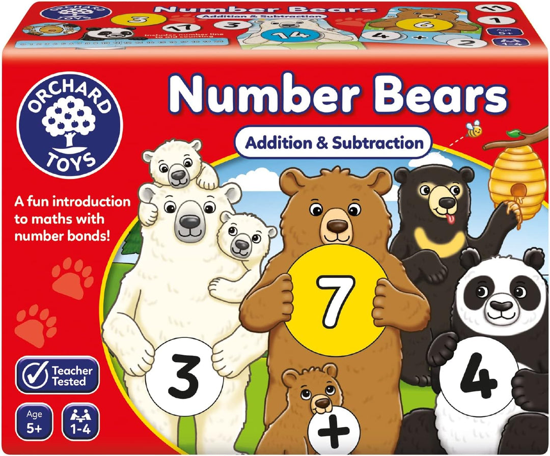 Orchard Toys Number Bears Maths Game Board Game (113)