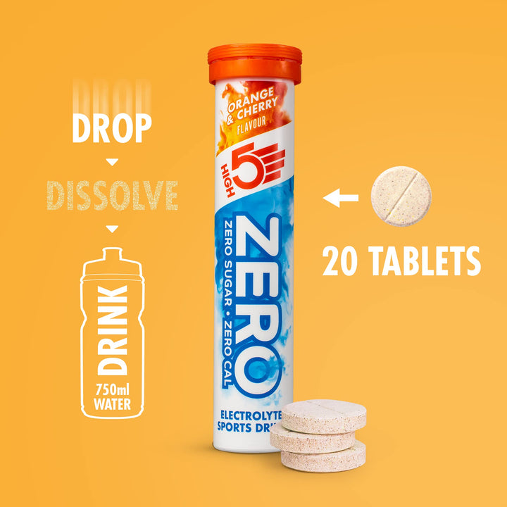 HIGH5 ZERO Electrolyte Tablets - Sugar-Free Hydration Supplement (106998064070)