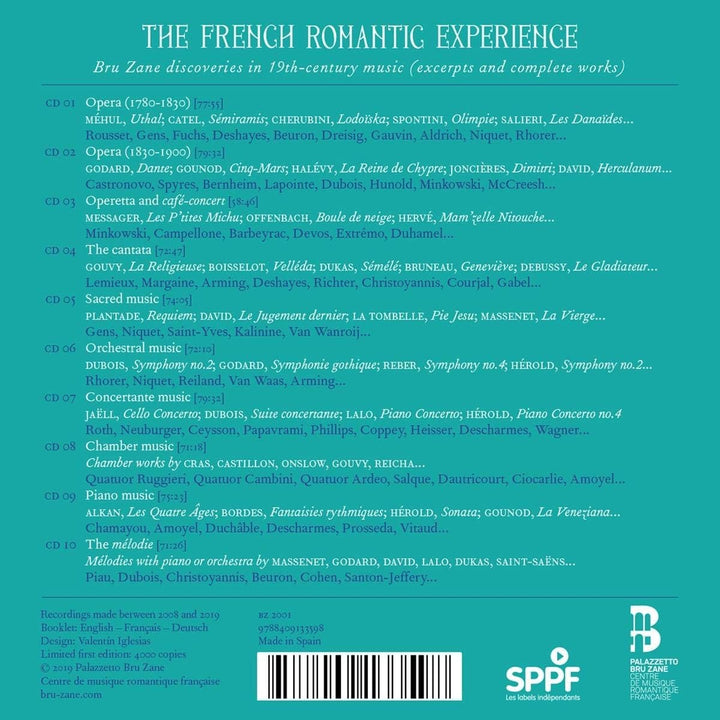 The French Romantic Experience - The French Romantic Experience [Audio CD]