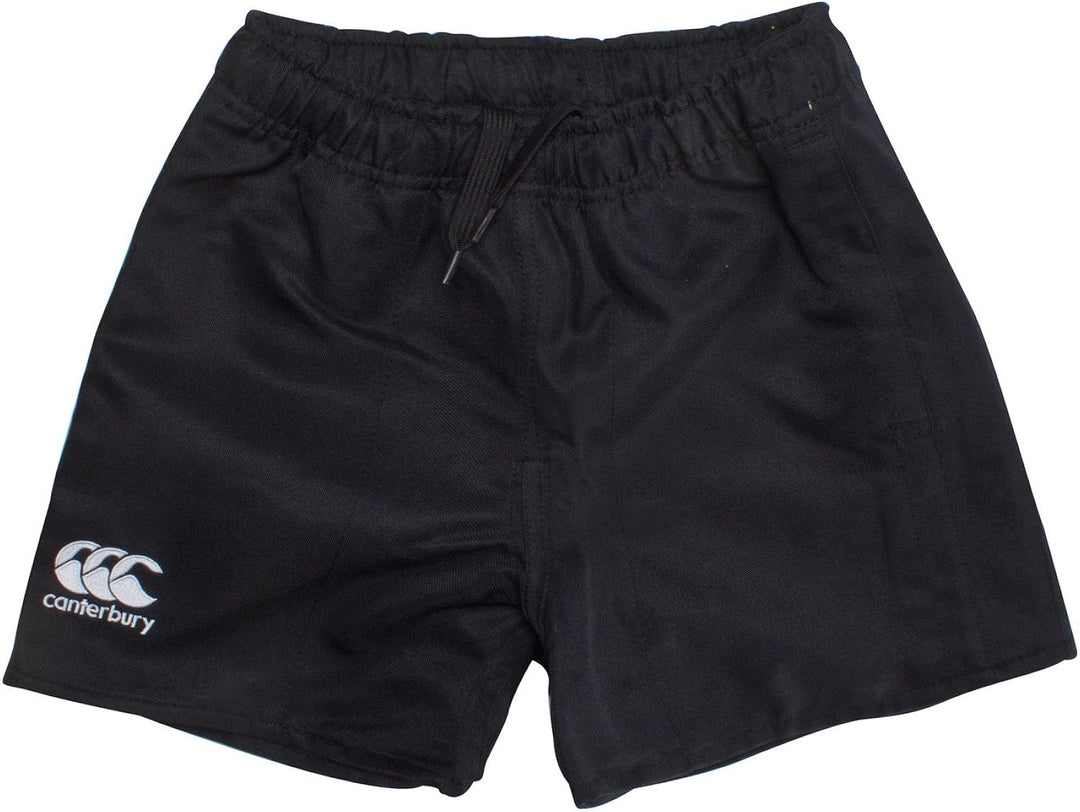 Canterbury Professional Rugby Shorts - Black (Boy's Size Range)