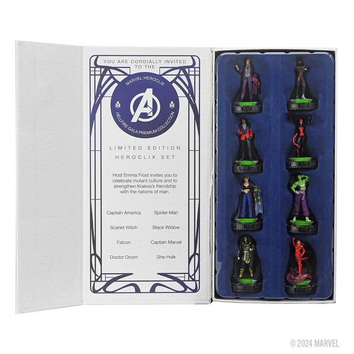 Marvel HeroClix: Avengers - Hellfire Gala Premium Collection 2 Miniatures Game (2023)