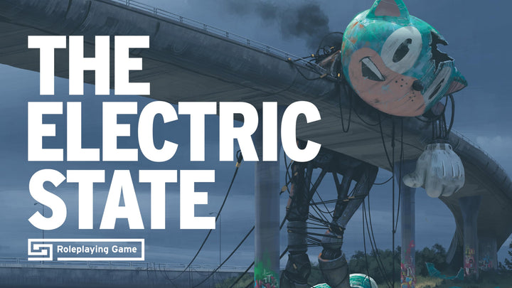 Free League The Electric State Roleplaying Game Deluxe Gamemaster Screen (FLFTES002)