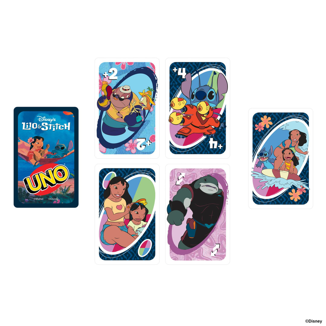 Mattel Games UNO Disney’s Lilo and Stitch Card Game