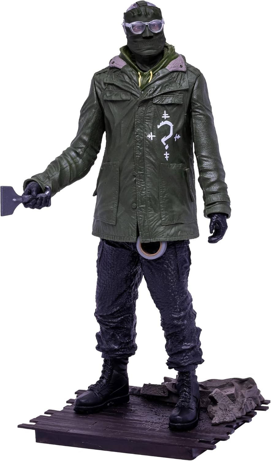 McFarlane The Riddler Movie-Inspired Collectible Action Figure (TM15074)