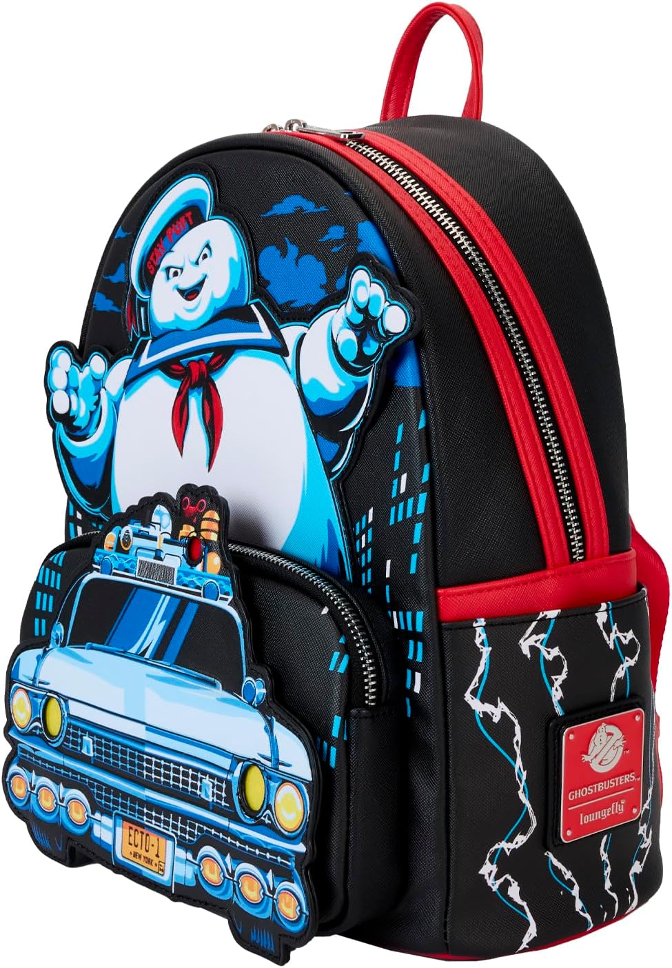 Loungefly Ghostbusters Stay Puft Ecto 1 Mini Backpack (GBBK0020)