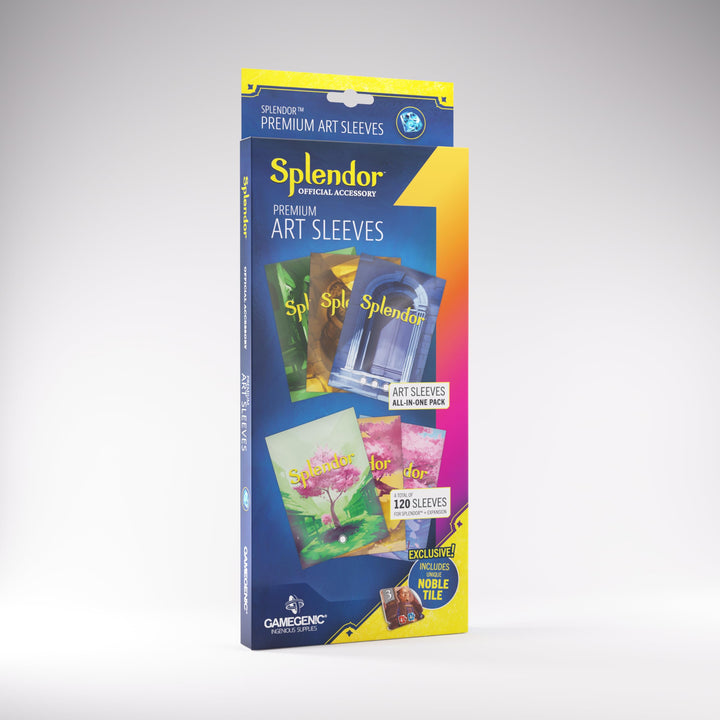 Gamegenic, Splendor Art Sleeves, 120 Sleeves Per Pack, Enough for All Splen