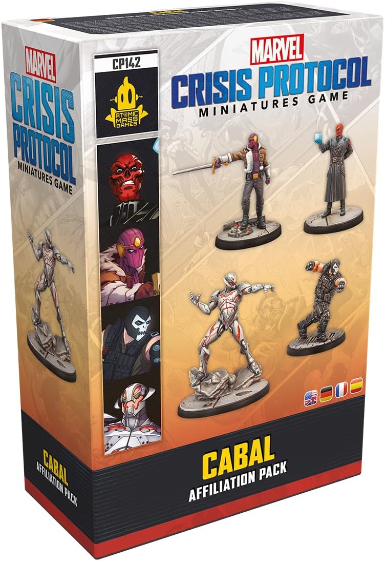 Atomic Mass Games Marvel Crisis Protocol: Cabal Affiliation Pack Miniatures (FFGCP142)