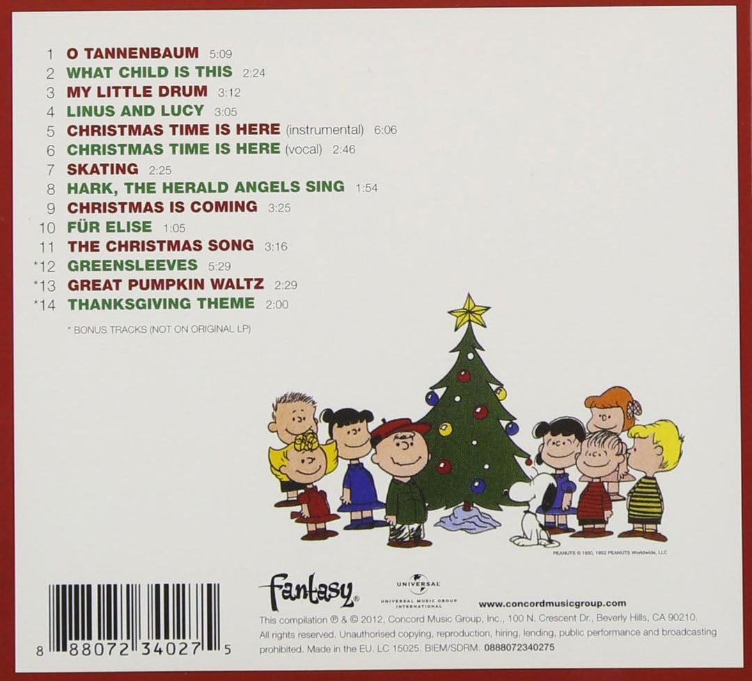 Vince Guaraldi Trio - A Charlie Brown Christmas [Audio CD] (‎10078710)