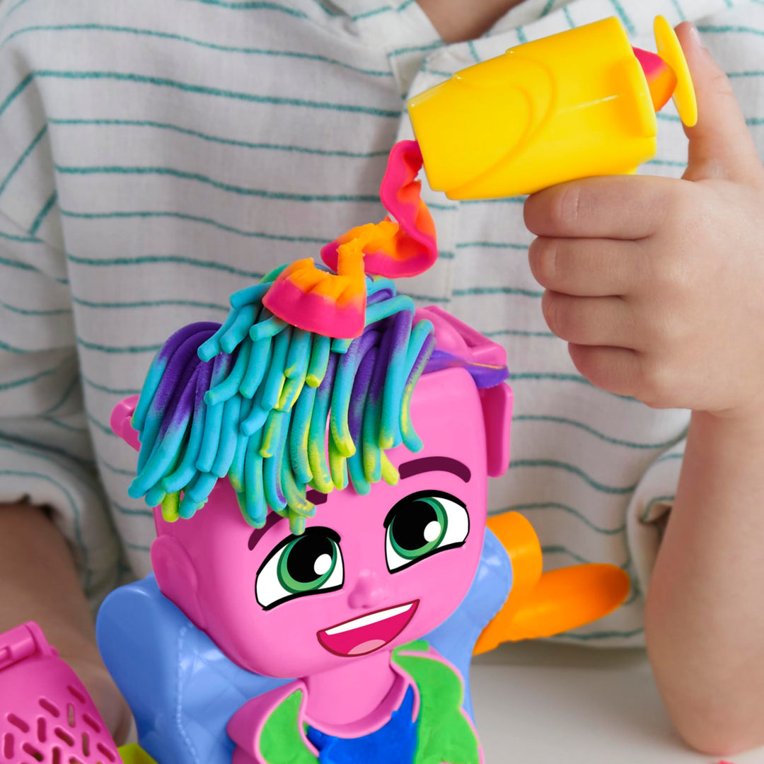 Play-Doh Hair Stylin' Salon Playset - Pretend Play & Creative Styling for Ages 3+