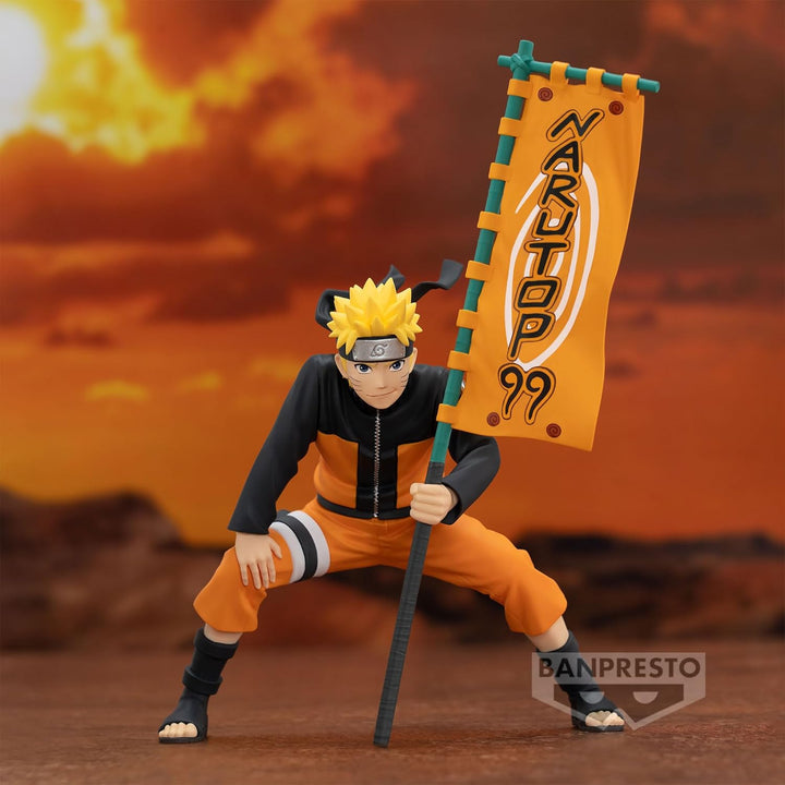 Banpresto Naruto Uzumaki Naruto Narutop99 Action Figure, 11 cm, Multicoloured, B