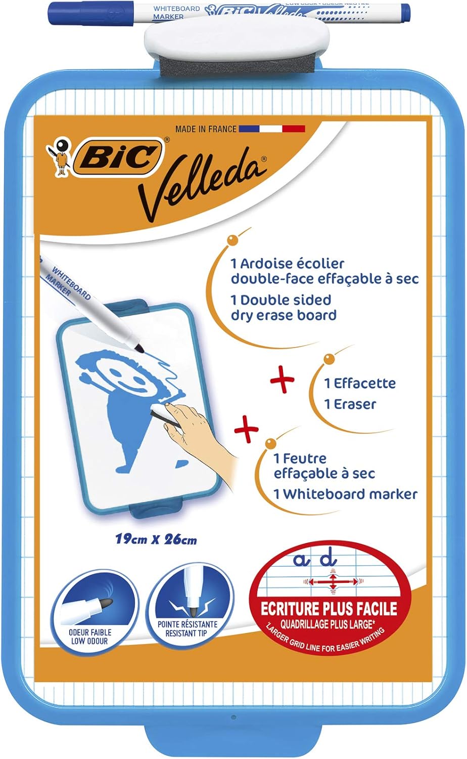 BIC Velleda - Double-Sided Dry Erase Board (Whiteboard)