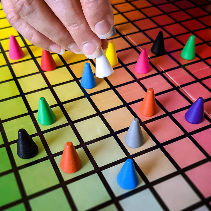 USAopoly Hues and Cues Guessing Board Game