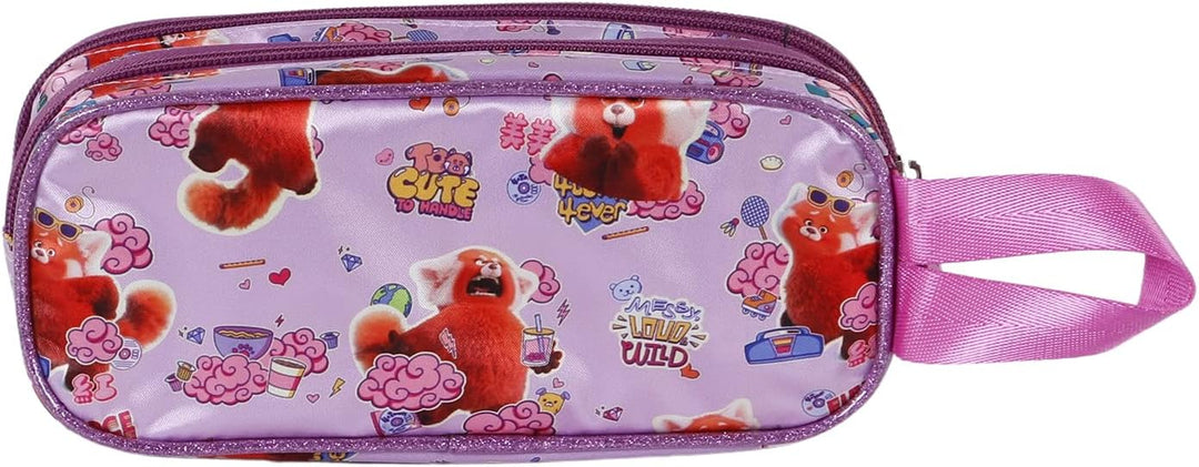 KARACTERMANIA Turning Red Yaay-3D Double Compartment Pencil Case (04855)