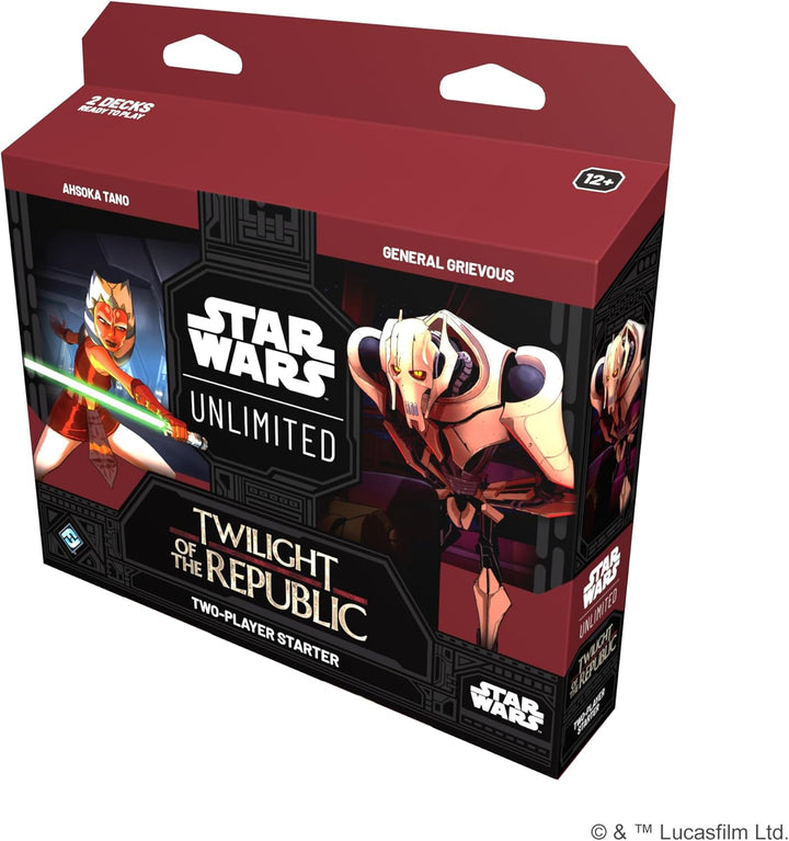 Fantasy Flight Games Star Wars: Unlimited Twilight of the Republic Two-Player Starter Set (FFGSWH0303)