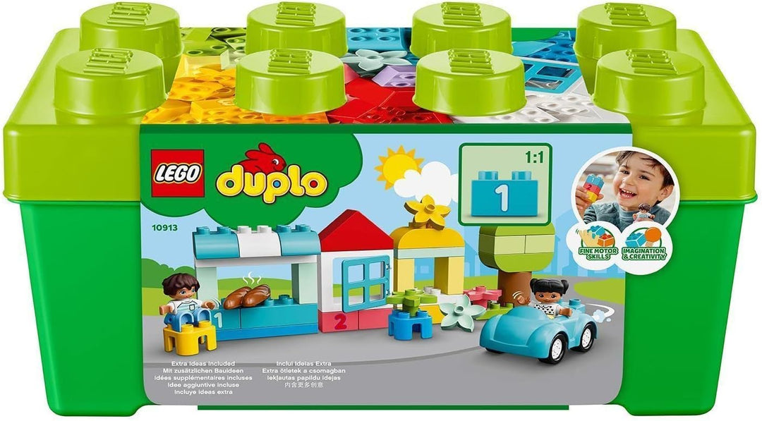 LEGO DUPLO Classic Brick Box 10913 - Building Set with Storage for Toddlers 18 Months+