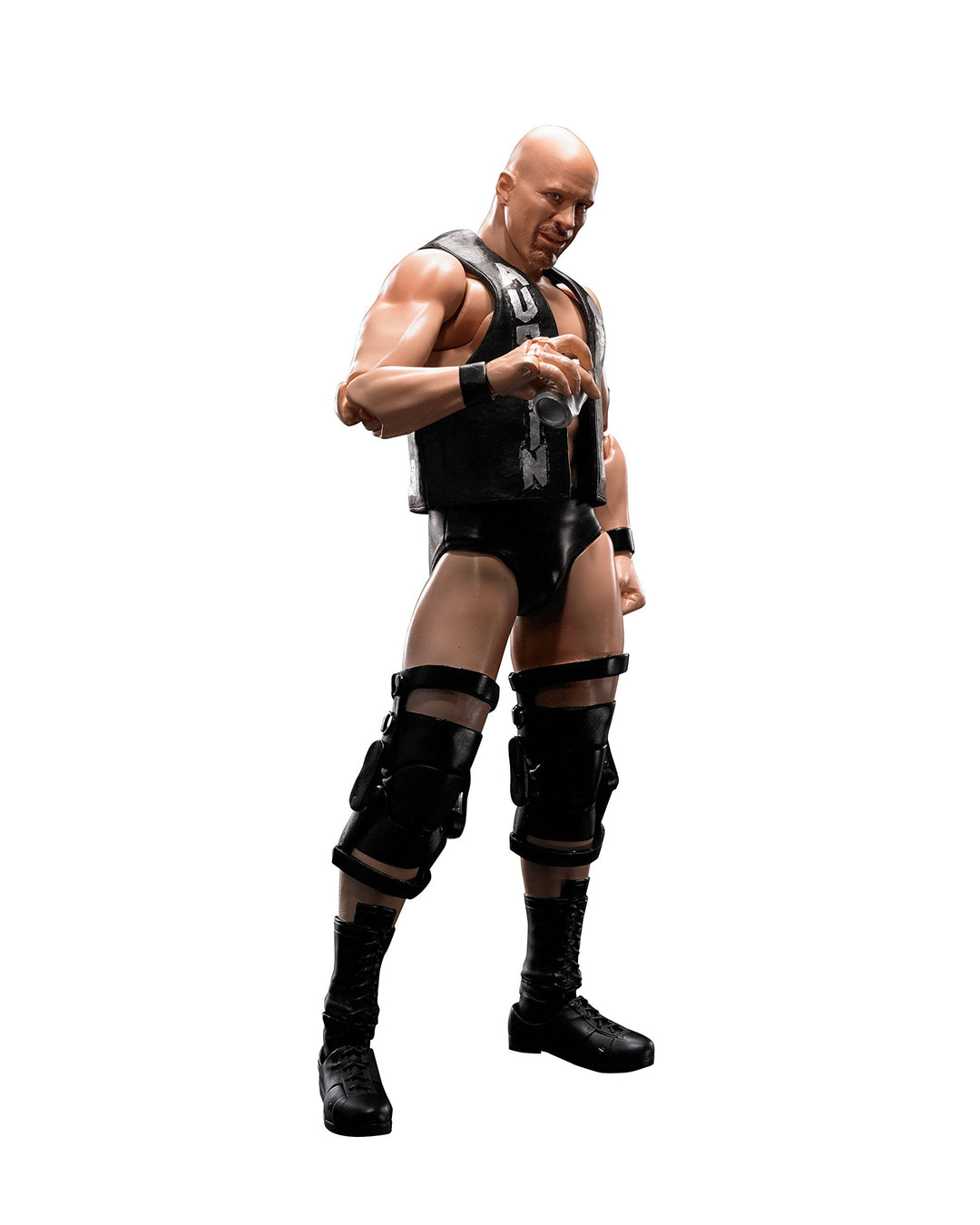 Tamashii Nations WWE Stone Cold Steve Austin S.H.Figuarts Action Figure - Fully Articulated Collectible for Ages 14+