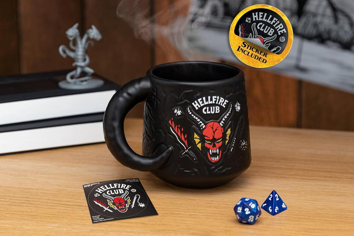 Stranger Things Hellfire Club - Hellfire Club Logo Ceramic Mug (Z109890)