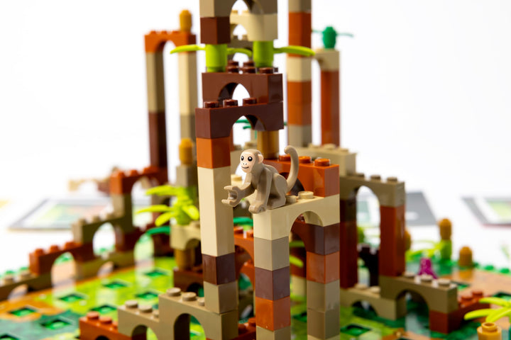 Dotted Games Monkey Palace LEGO Board Game (DOT10008)