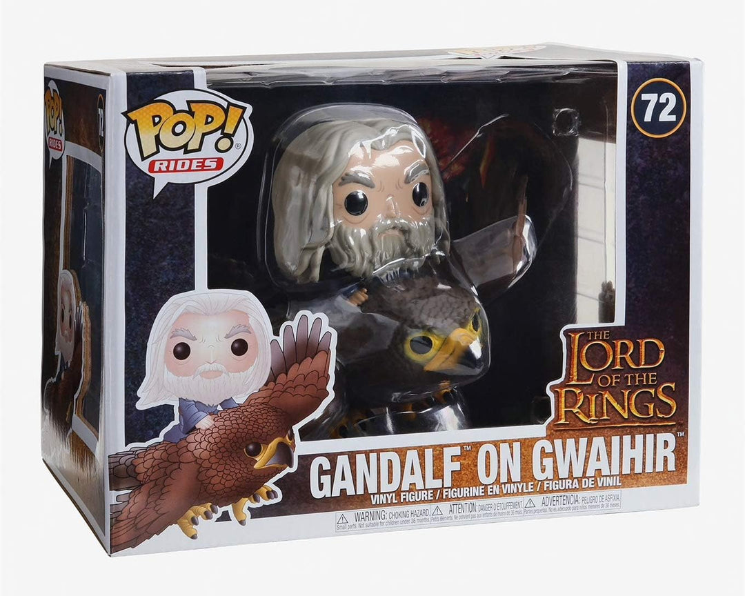 Funko Pop! Rides Lord of the Rings - Gwaihir with Gandalf Vinyl Figure (40869)