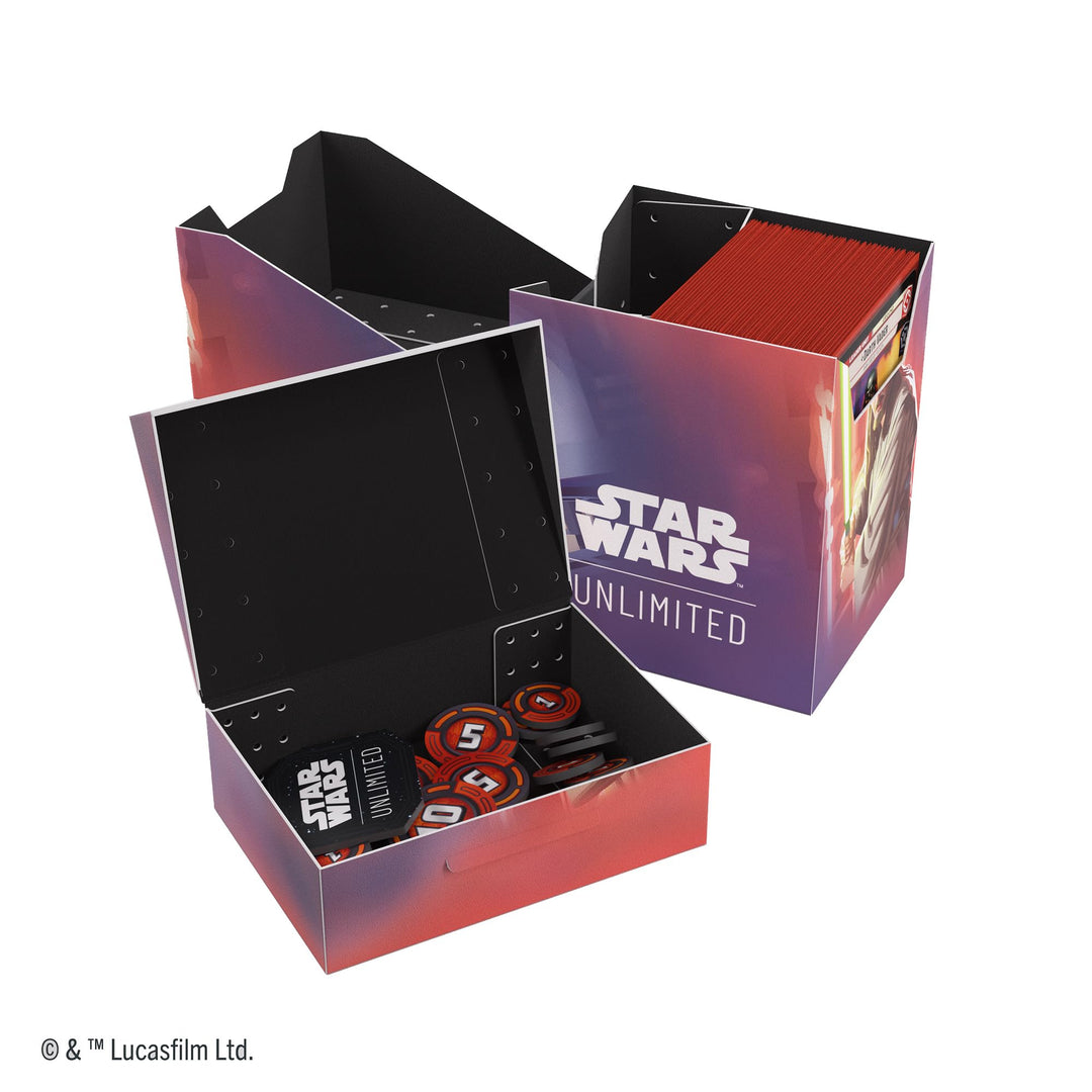 Gamegenic Star Wars: Unlimited Soft Crate Set 5 - Qui-Gon Jinn Trading Card Storage (GGS25150ML)