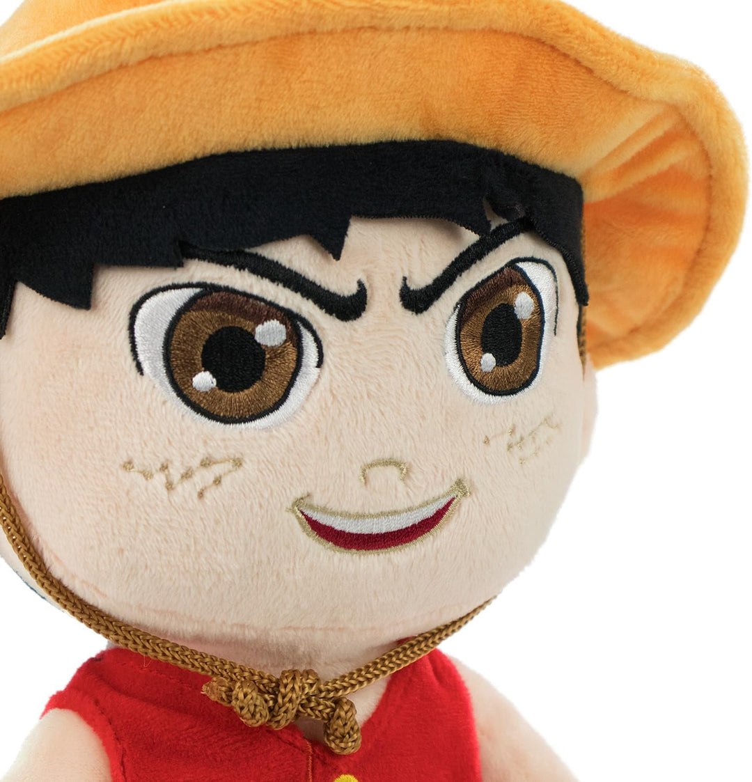 Barrado One Piece Luffy Plush - 27cm Soft Stuffed Animal for Kids 24 Months+
