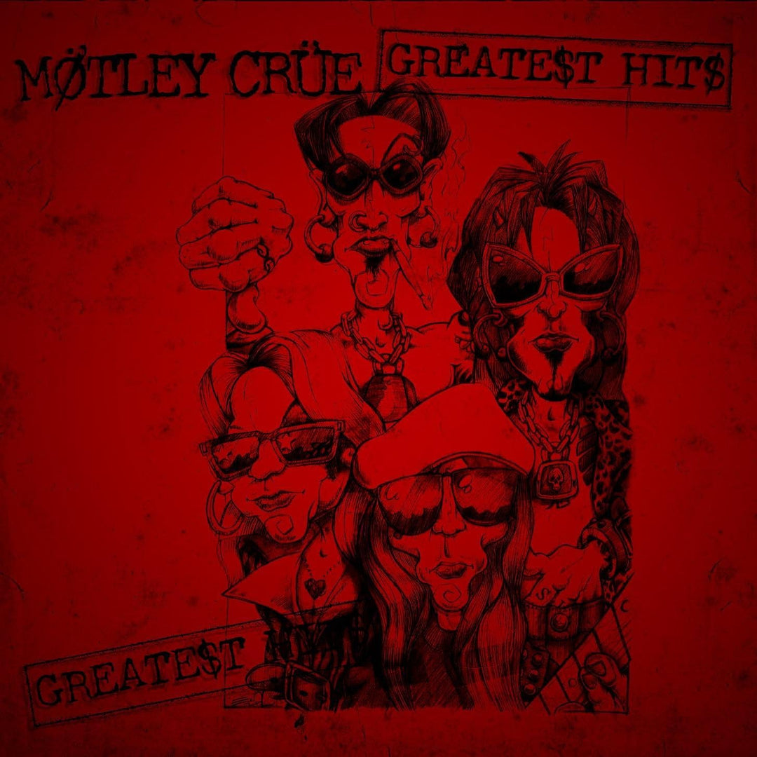 Mötley Crüe Greatest Hits - Platinum Certified Vinyl Record (GH-001)