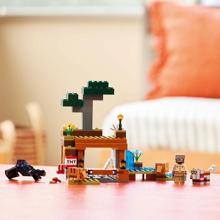 LEGO Minecraft The Armadillo Mine Expedition 21269 - Building Set for 8+ Year Olds