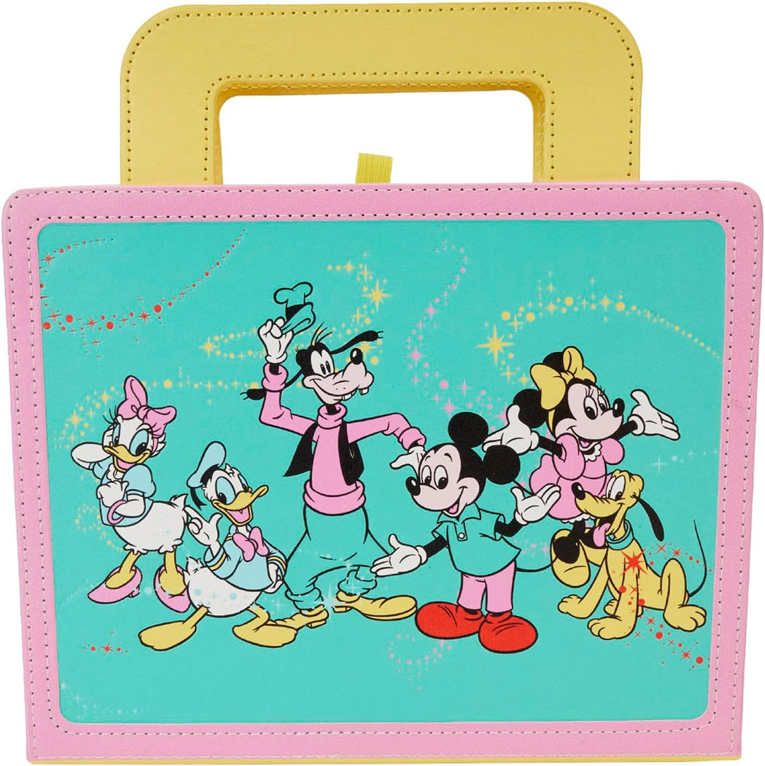 Loungefly Disney 100 Mickey and Friends Lunchbox Journal