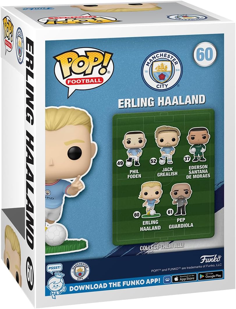 Funko Pop! Football Manchester City FC - Erling Haaland Vinyl Figure (75113)