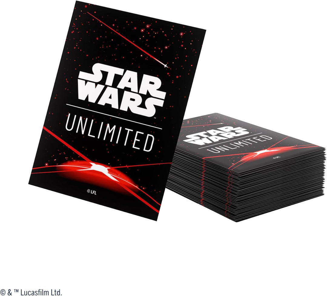 Gamegenic Star Wars Unlimited Double Sleeving Pack - Space Red Trading Card Accessories (GGS15036ML)