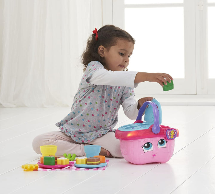 LeapFrog Shapes & Sharing Picnic Basket - Interactive Educational Toy for Ages 6-36 Months
