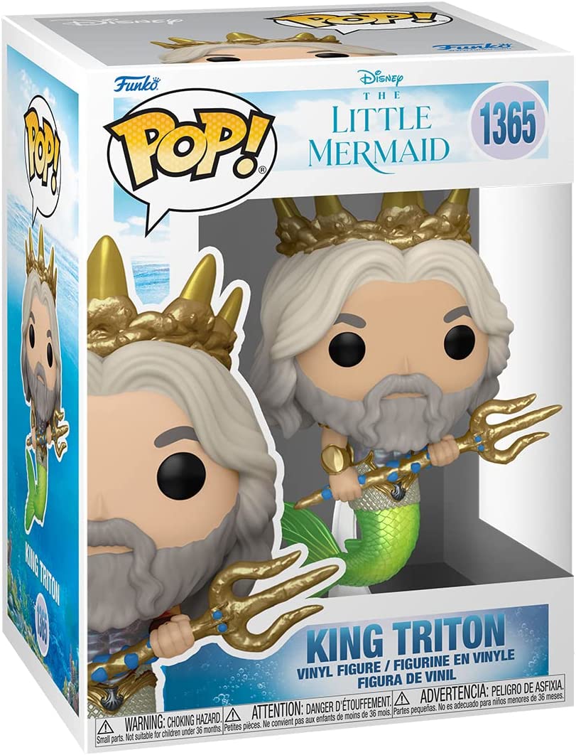 Disney: The Little Mermaid - King Triton Funko 70735 Pop! Vinyl #1365