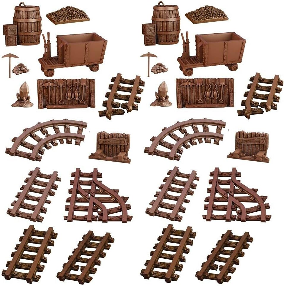 Mantic Games MGTC115 TerrainCrate: Abandoned Mine, Multi