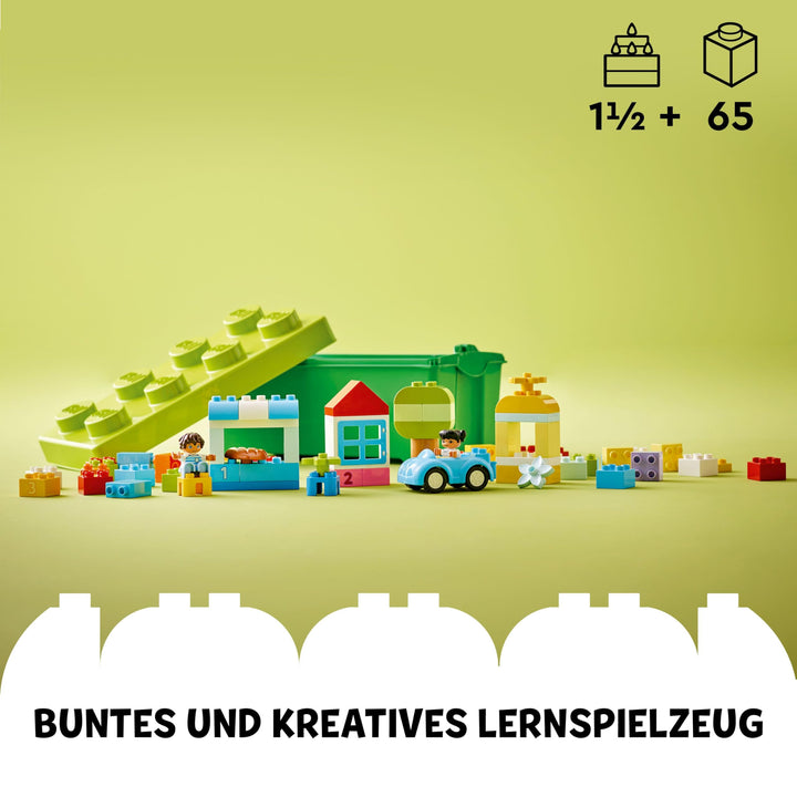 LEGO DUPLO Classic Brick Box 10913 - Building Set with Storage for Toddlers 18 Months+
