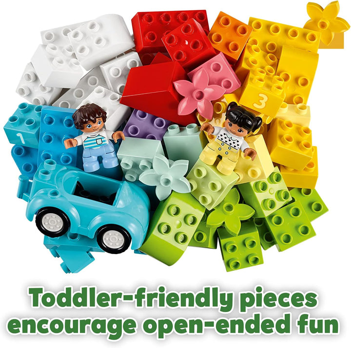 LEGO DUPLO Classic Brick Box 10913 - Building Set with Storage for Toddlers 18 Months+