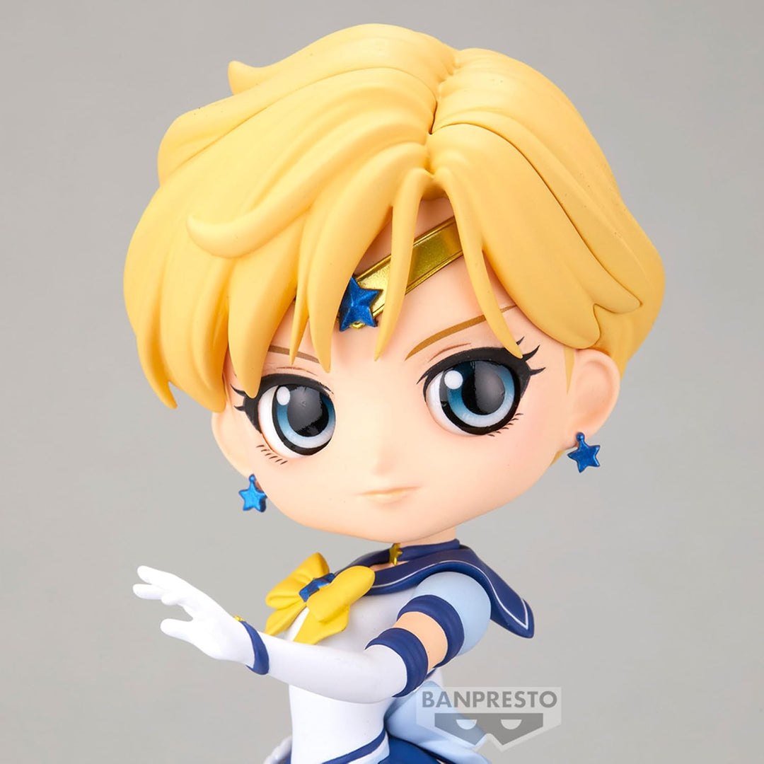 SAILOR MOON COSMOS - Sailor Uranus - Q Posket 14cm Collectible Figure by Banpresto