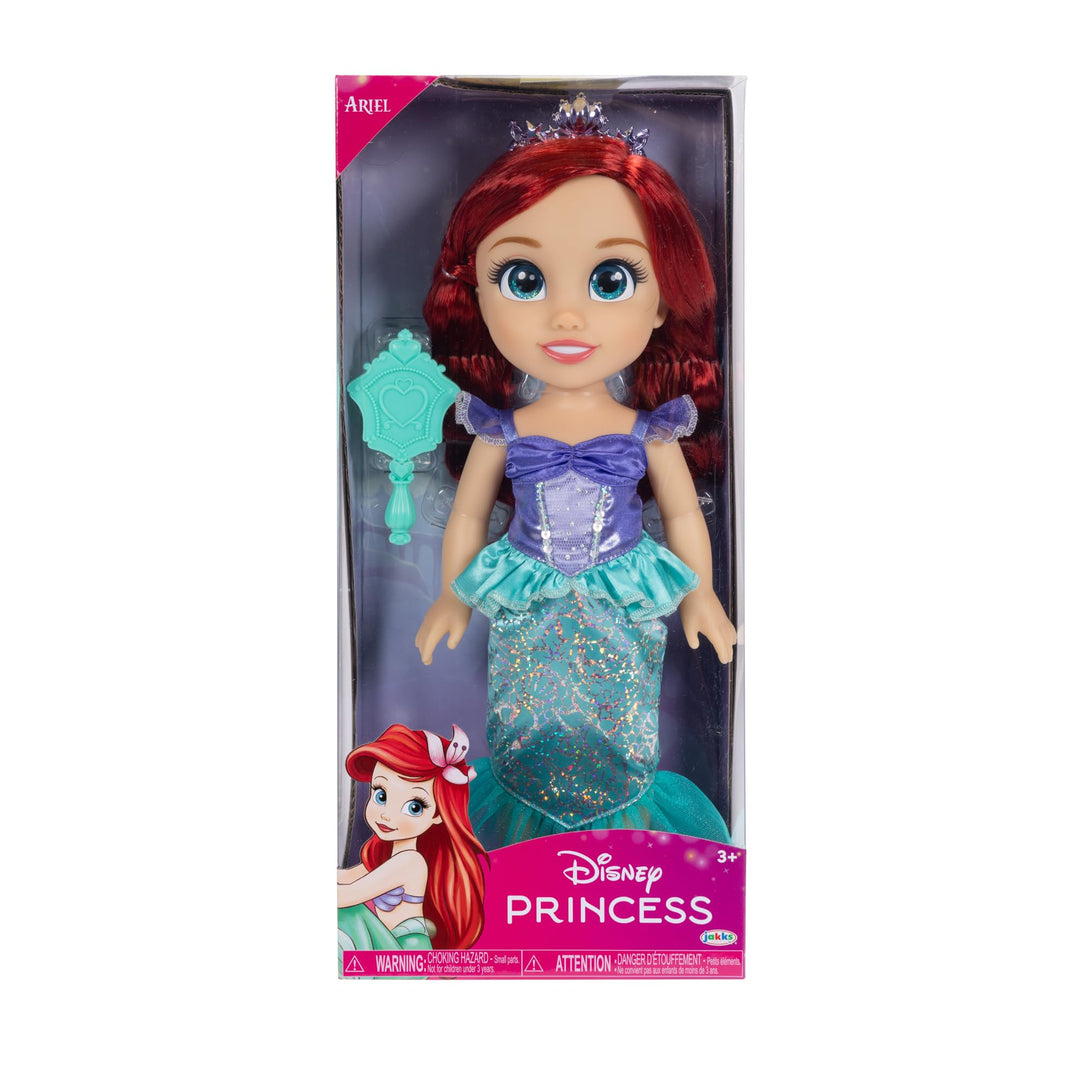 Disney Princess Ariel Fashion Doll with Accessories, 14” Tall, Articulated (Model Number: 230124)