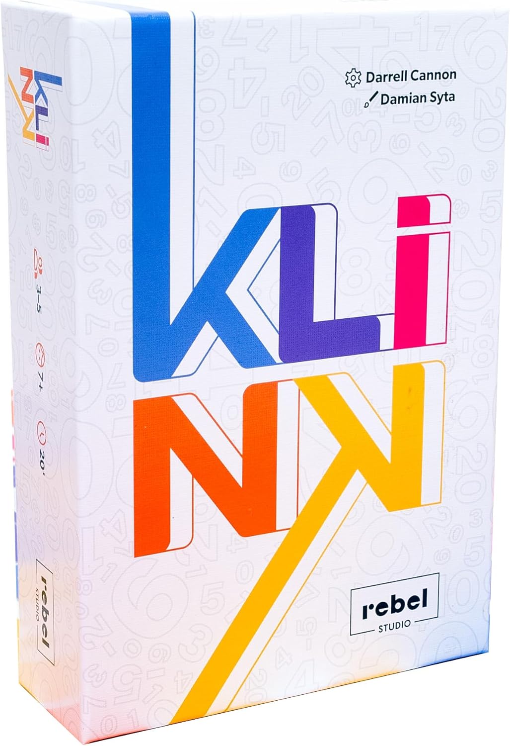 Rebel Klink Card Game - Push Your Luck Numbers Game (RK-1001)