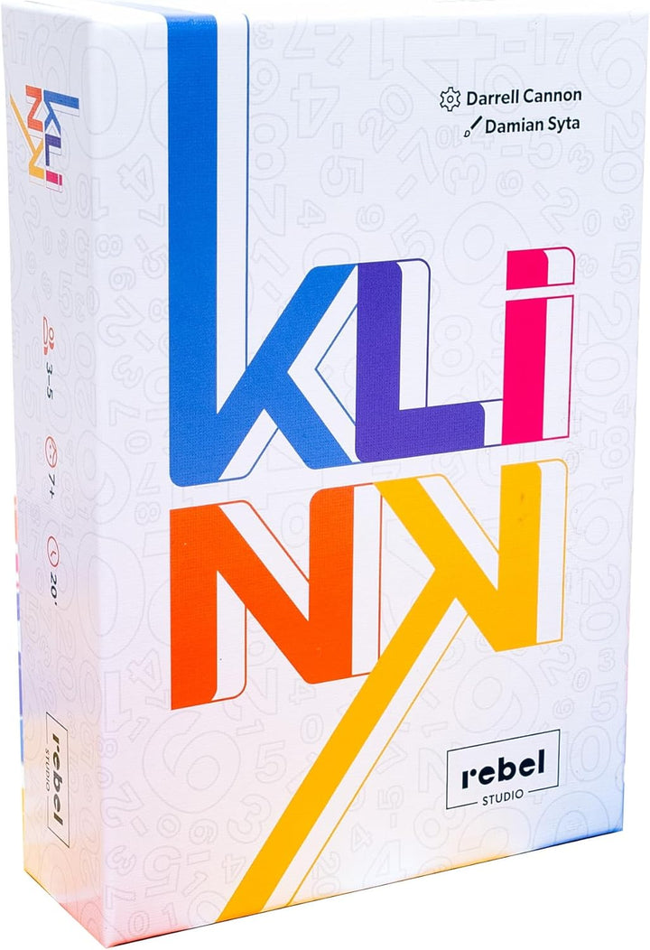 Rebel Klink Card Game - Push Your Luck Numbers Game (RK-1001)