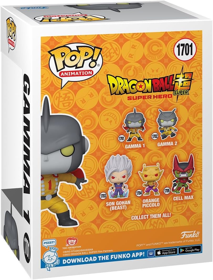 Funko Pop! Animation Dragon Ball Super Super Hero - Gamma 2 Vinyl Figure (75634)