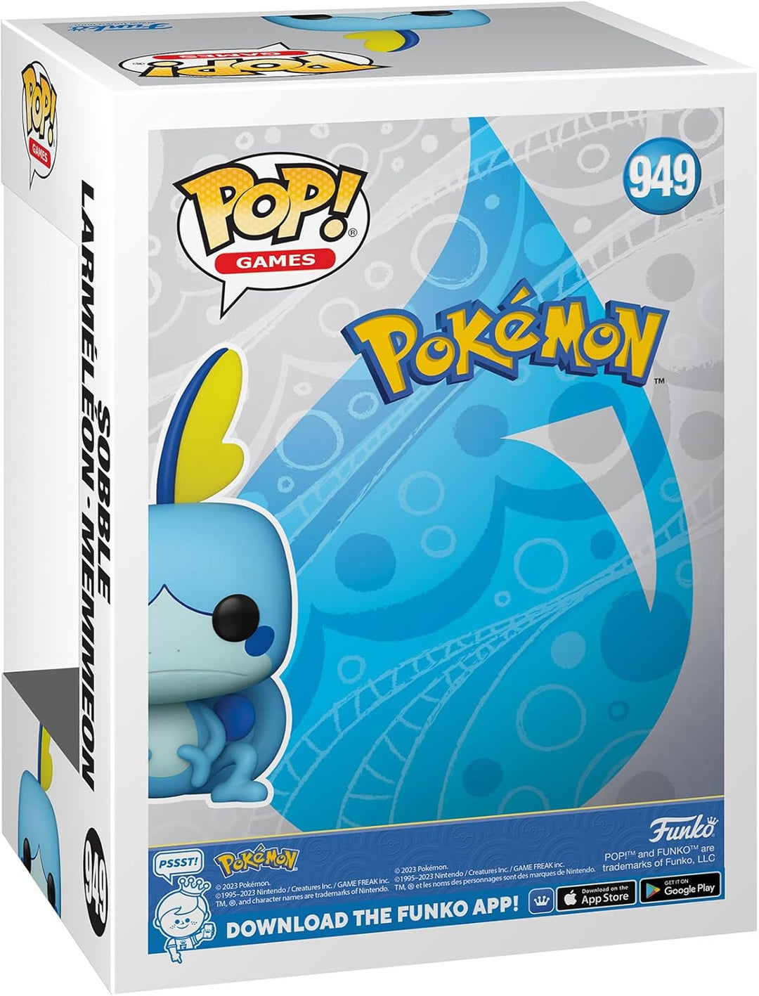 Funko POP! Games Pokémon - Sobble Vinyl Figure (72192)