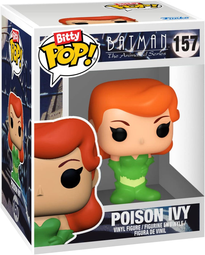 Funko DC Bitty POP! Harley Quinn, Joker, Poison Ivy & Mystery Figure Collectible Set (71313)