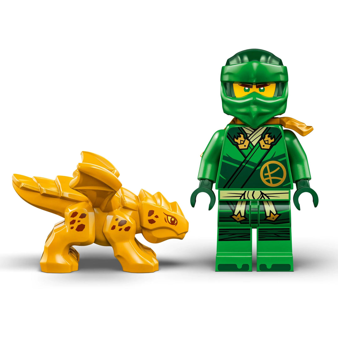 LEGO NINJAGO Lloyd’s Green Forest Dragon - Building Playset with 2 Minifigures for Ages 6+